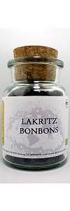 Lakritz Bonbons im Korkenglas