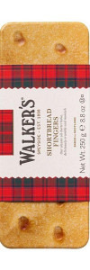 Walkers Kekse Geschenkdose Shortbread Fingers 250g
