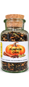 Pumpkin Chai - 100g Kürbis Tee im Korkenglas