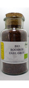 Rooibos Earl Grey Bio im Korkenglas